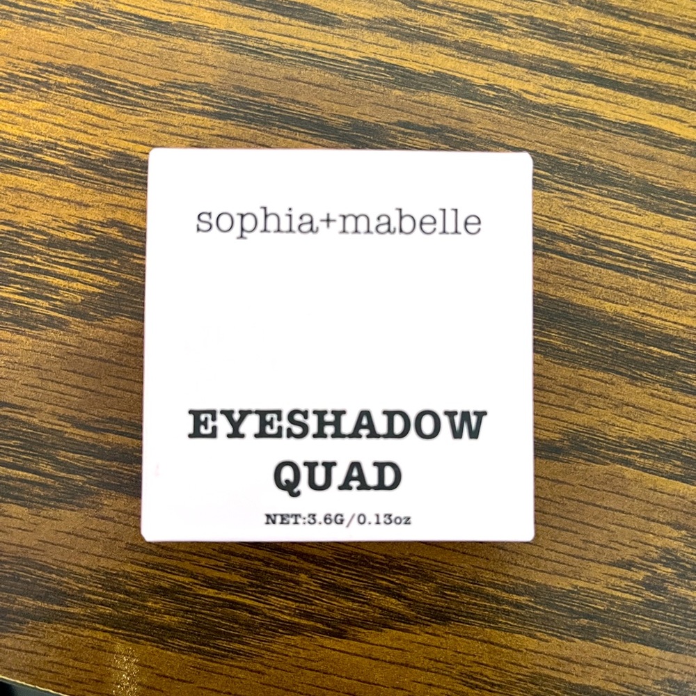 Sophia + Mabelle Cleopatra Palette Eyeshadow Quad NIB